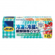 Пакет «Reed» с двойной молнией для длительного хранения и замораживание продуктов и готовых блюд в холодильнике / морозильнике. Размер S(14 см. х 16 см.) 25 шт.