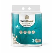 Полотенца бумажные  2 слоя TomiHome 2 рул.