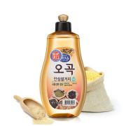 Увлажняющее  средство для мытья посуды, овощей и фруктов в холодной воде «5 злаков».